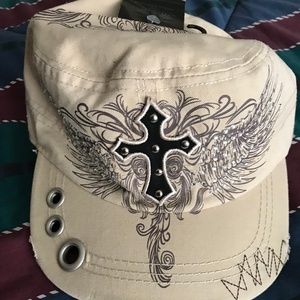 Angela And William Christian Cross Hat Cap